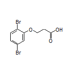 3-(2,5-Dibromophenoxy)propanoic Acid