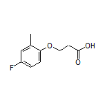 3-(4-Fluoro-2-methylphenoxy)propanoic Acid