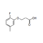 3-(2-Fluoro-5-methylphenoxy)propanoic Acid