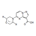 5-[(1R,4R)-2-Oxa-5-azabicyclo[2.2.1]heptan-5-yl]pyrazolo[1,5-a]pyrimidine-3-carboxylic Acid