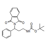 2-[3-(Boc-amino)-1-phenylpropyl]isoindoline-1,3-dione