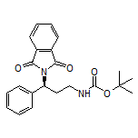 (S)-2-[3-(Boc-amino)-1-phenylpropyl]isoindoline-1,3-dione