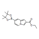 2-(Ethoxycarbonyl)indolizine-7-boronic Acid Pinacol Ester