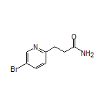 3-(5-Bromo-2-pyridyl)propanamide