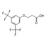 3-[3,5-Bis(trifluoromethyl)phenoxy]propanoic Acid