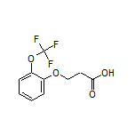 3-[2-(Trifluoromethoxy)phenoxy]propanoic Acid