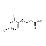 3-(4-Chloro-2-fluorophenoxy)propanoic Acid