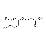 3-(4-Bromo-3-fluorophenoxy)propanoic Acid