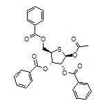 2-Acetoxy-5-[(benzoyloxy)methyl]tetrahydrothiophene-3,4-diyl (2R,3R,4S,5R)-Dibenzoate