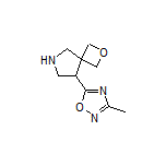 8-(3-Methyl-1,2,4-oxadiazol-5-yl)-2-oxa-6-azaspiro[3.4]octane