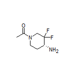 (R)-1-(4-Amino-3,3-difluoro-1-piperidyl)ethanone