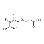 3-(4-Bromo-2,3-difluorophenoxy)propanoic Acid