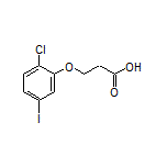 3-(2-Chloro-5-iodophenoxy)propanoic Acid