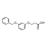 3-[3-(Benzyloxy)phenoxy]propanoic Acid