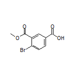 4-Bromo-3-(methoxycarbonyl)benzoic Acid