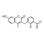 3-(2-Fluoro-3-nitrobenzyl)-7-hydroxy-4-methyl-2H-chromen-2-one