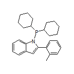 1-(Dicyclohexylphosphino)-2-(o-tolyl)-1H-indole