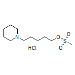 5-(1-Piperidyl)pentyl Methanesulfonate Hydrochloride