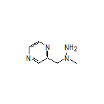 2-[(1-Methylhydrazino)methyl]pyrazine