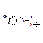 2-Boc-6-chloro-2,3-dihydro-1H-pyrrolo[3,4-c]pyridine