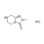 2-Methyl-5,6,7,8-tetrahydro-[1,2,4]triazolo[4,3-a]pyrazin-3(2H)-one Hydrochloride