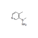 4-Methyl-3-(1-methylhydrazino)pyridine