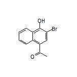 1-(3-Bromo-4-hydroxynaphthalen-1-yl)ethanone