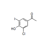 3’-Chloro-4’-hydroxy-5’-iodoacetophenone