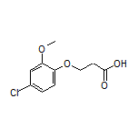 3-(4-Chloro-2-methoxyphenoxy)propanoic Acid