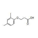 3-(2-Iodo-4-methylphenoxy)propanoic Acid