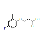 3-(4-Iodo-2-methylphenoxy)propanoic Acid