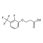 3-[2-Fluoro-3-(trifluoromethyl)phenoxy]propanoic Acid