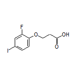 3-(2-Fluoro-4-iodophenoxy)propanoic Acid