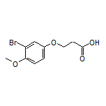 3-(3-Bromo-4-methoxyphenoxy)propanoic Acid