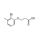 3-(2-Bromo-3-methylphenoxy)propanoic Acid