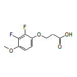 3-(2,3-Difluoro-4-methoxyphenoxy)propanoic Acid