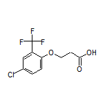 3-[4-Chloro-2-(trifluoromethyl)phenoxy]propanoic Acid