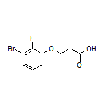 3-(3-Bromo-2-fluorophenoxy)propanoic Acid