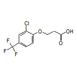 3-[2-Chloro-4-(trifluoromethyl)phenoxy]propanoic Acid