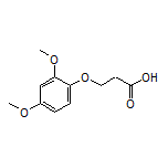 3-(2,4-Dimethoxyphenoxy)propanoic Acid