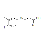 3-(4-Iodo-3-methylphenoxy)propanoic Acid