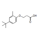 3-[4-(tert-Butyl)-2-methylphenoxy]propanoic Acid