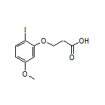 3-(2-Iodo-5-methoxyphenoxy)propanoic Acid