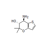 (6R,7R)-7-Amino-5,5-dimethyl-6,7-dihydro-5H-thieno[3,2-b]pyran-6-ol