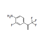 2-Fluoro-4-[1-(trifluoromethyl)vinyl]aniline