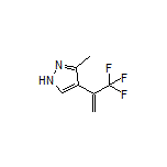 3-Methyl-4-[1-(trifluoromethyl)vinyl]pyrazole