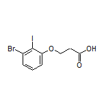 3-(3-Bromo-2-iodophenoxy)propanoic Acid