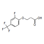 3-[2-Fluoro-4-(trifluoromethyl)phenoxy]propanoic Acid