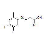 3-(4,5-Difluoro-2-methylphenoxy)propanoic Acid