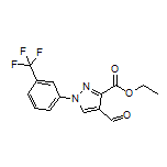 Ethyl 4-Formyl-1-[3-(trifluoromethyl)phenyl]-1H-pyrazole-3-carboxylate